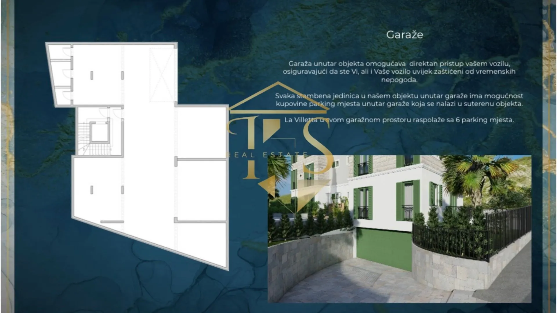 Prodaja, dvosoban stan, 70m², Kava, Tivat