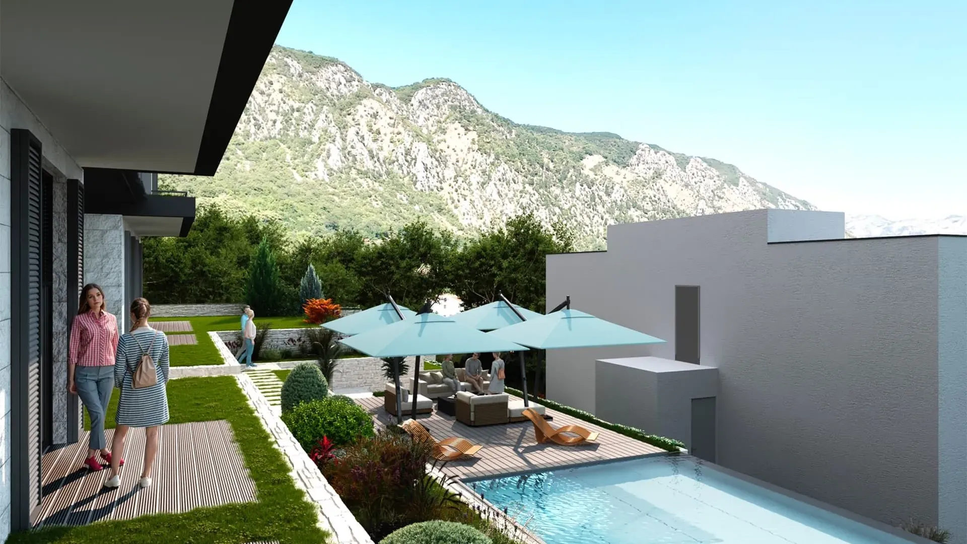 Sale, studio apartment, 26m², Škaljari, Kotor