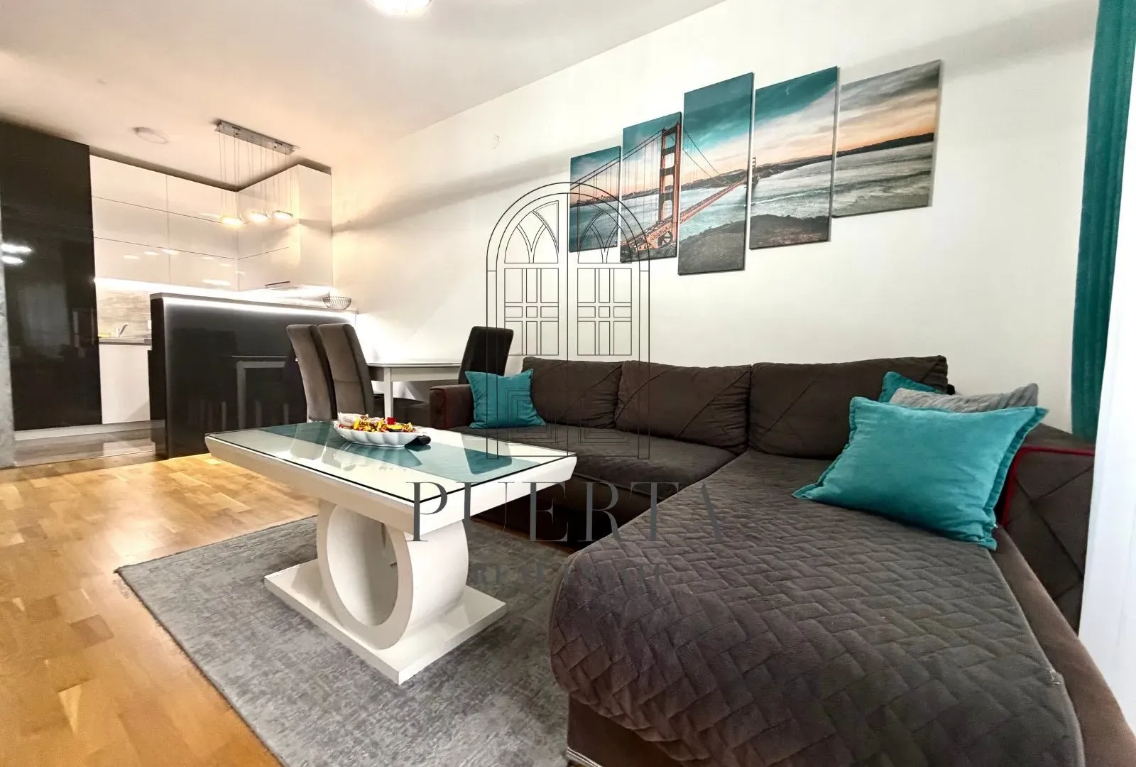 Rent, one bedroom apartment, 47m², Ljubović, Podgorica