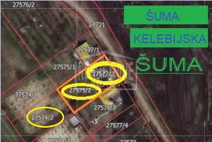 Sale, land lot, 1440m², Kelebija, Subotica