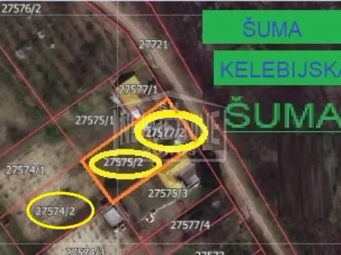 Prodaja, plac, 1440m², Kelebija, Subotica