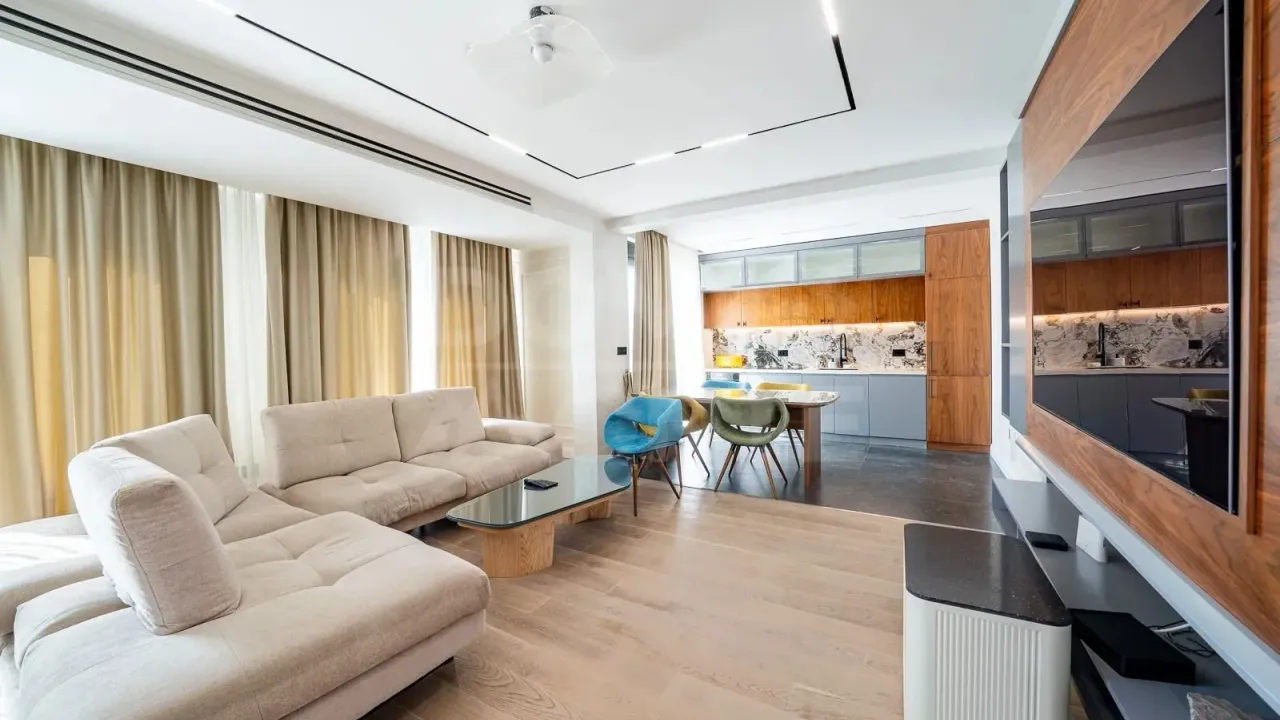 Rent, three bedroom apartment, 120m², Pod Kuk, Tivat