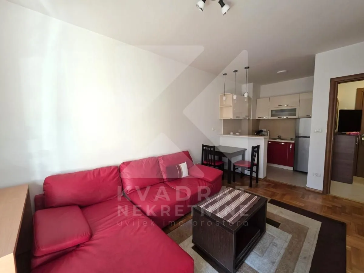 Rent, one bedroom apartment, 40m², Pobrežje, Podgorica