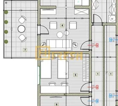 Prodaja, dvosoban stan, 82m², Šušanj, Bar - image 2