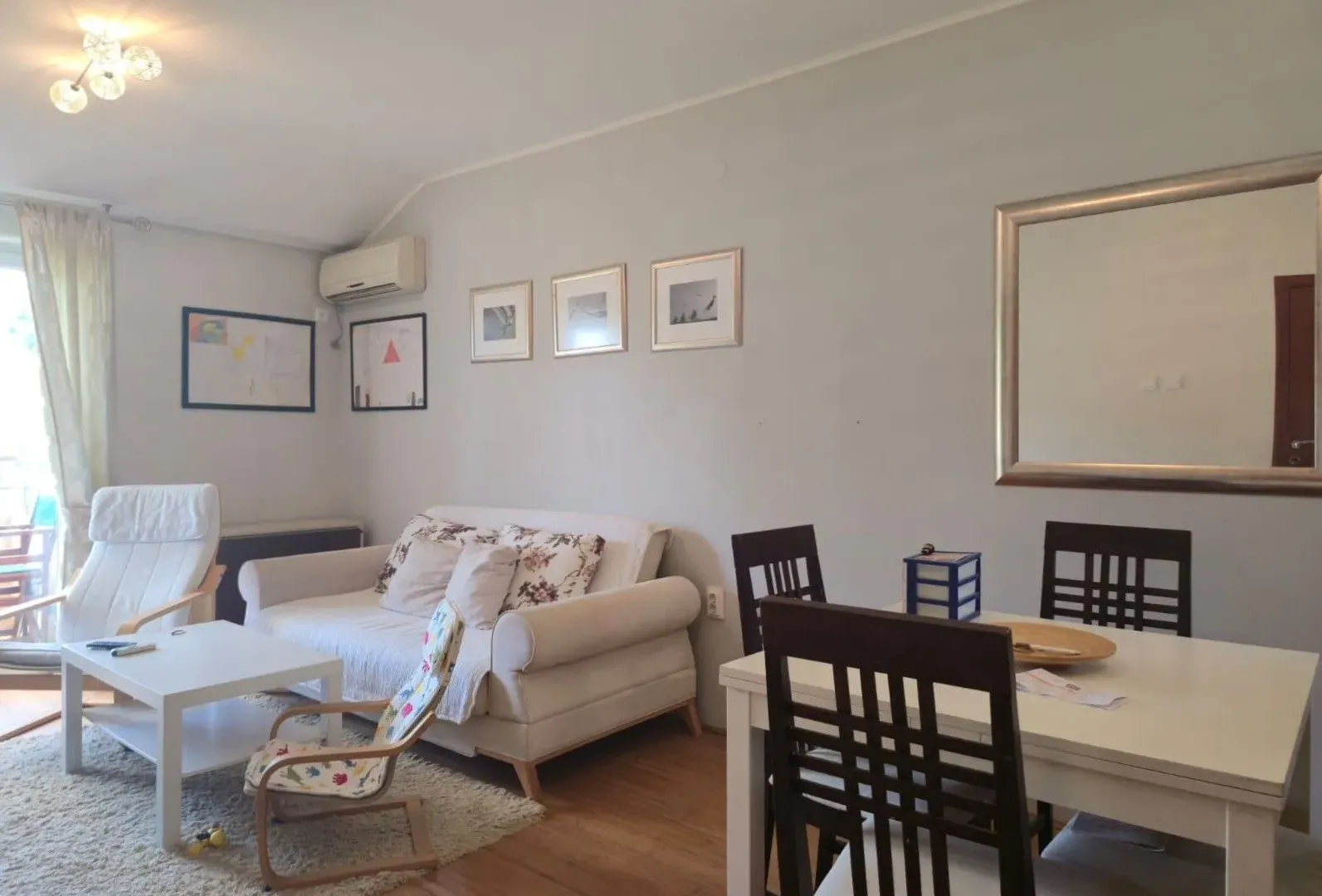 Rent, one bedroom apartment, 45m², Zagorič, Podgorica