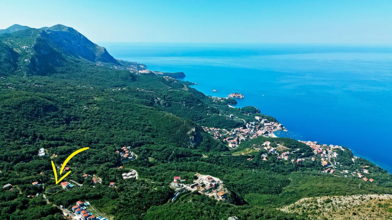 Sale, land lot, 802m², Kuljače, Budva