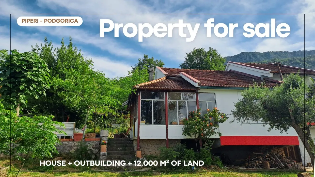 Prodaja, kuća, 285m², Piperi, Podgorica