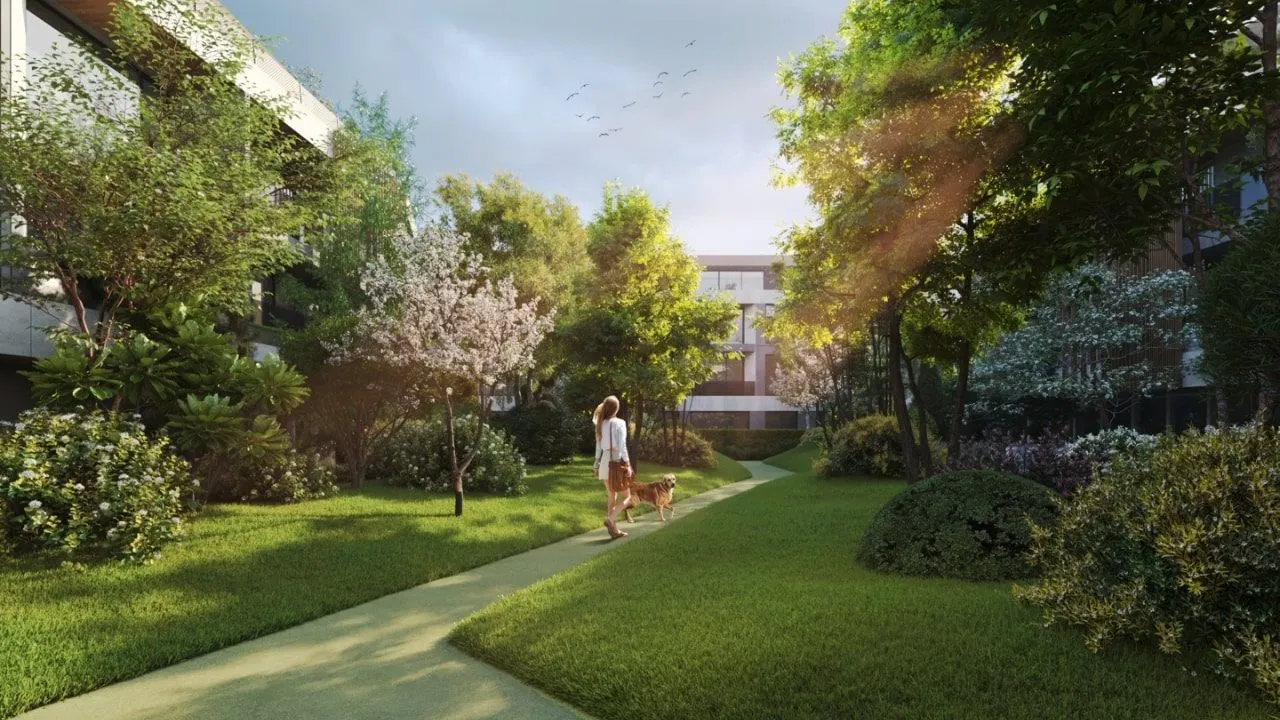 Emerald Garden Residence Garden