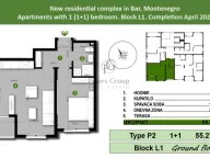 Prodaja, jednosoban stan, 50m², Bar, Crna Gora - image 6