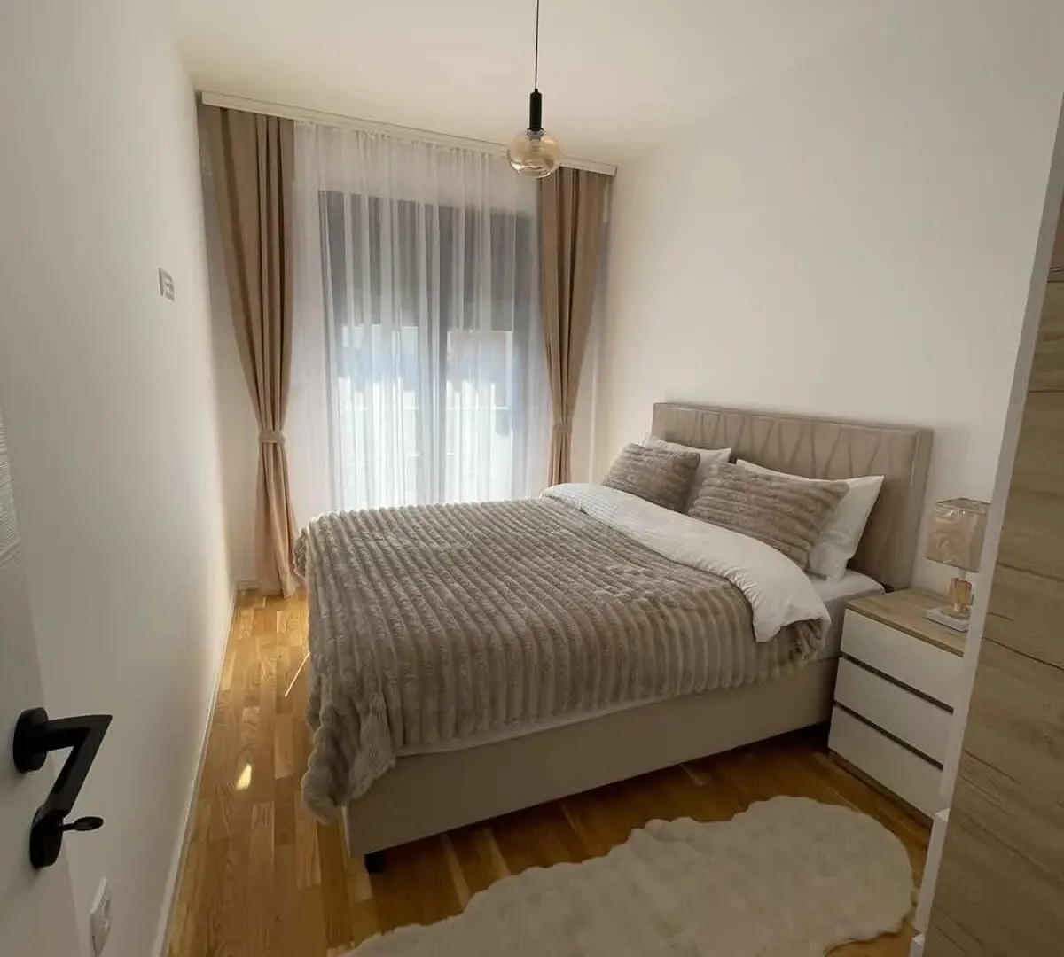 Rent, one bedroom apartment, 45m², Stari Aerodrom, Podgorica