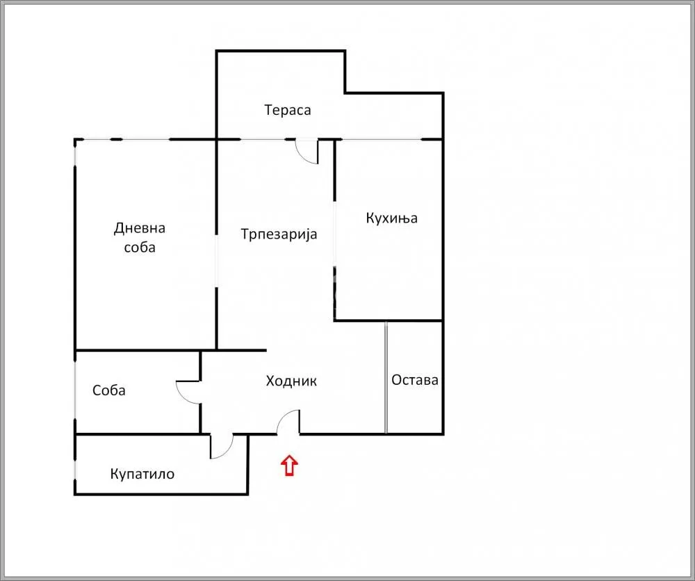 Prodaja, dvosoban stan, 48m², Višnjička Banja, Palilula Sve Podlokacije