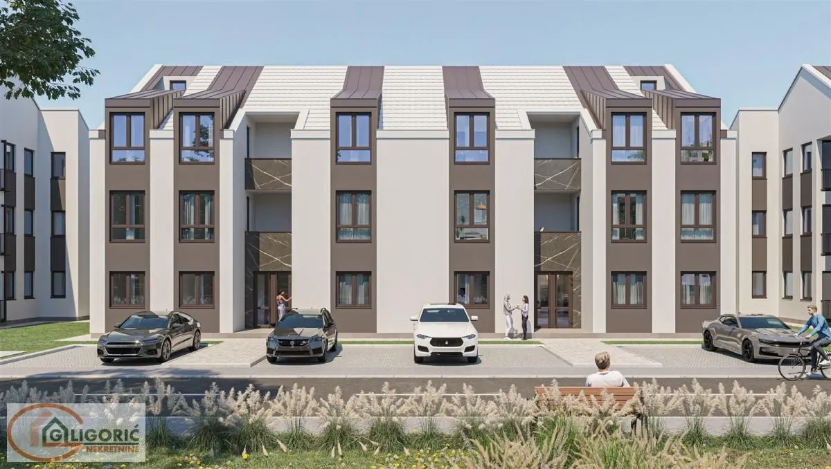 Prodaja, dvosoban stan, 60m², Ledine, Beograd