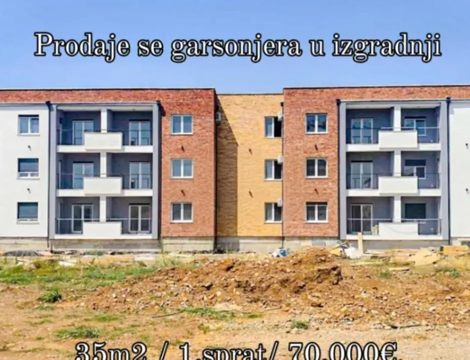 Prodaja, garsonjera, 35m², Zabjelo, Podgorica