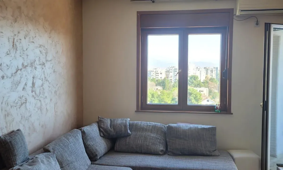 Rent, one bedroom apartment, 38m², Pobrežje, Podgorica