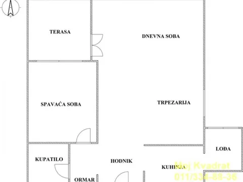 Prodaja, dvosoban stan, 59m², Cerak Vinogradi, Beograd - image 17