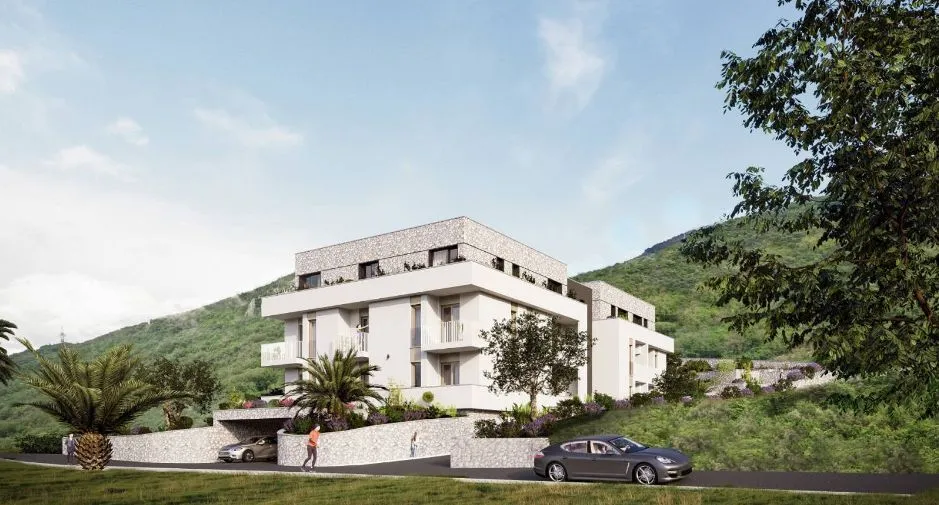 Sale, one bedroom apartment, 54m², Lastva Grbaljska, Kotor