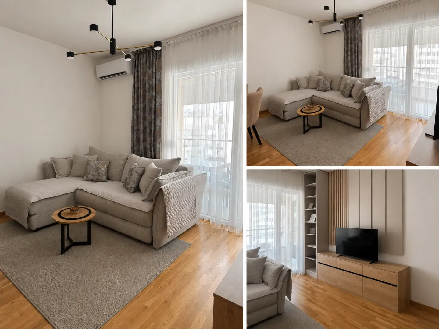 Rent, one bedroom apartment, 43m², Bečići, Budva