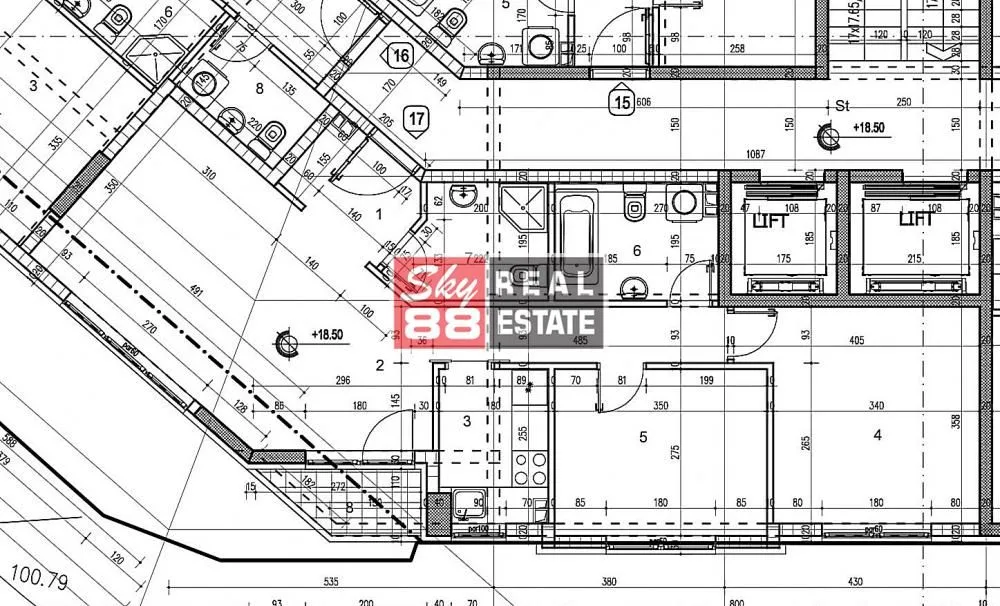 Sale, three bedroom apartment, 69m², Južni Bulevar, Vračar Sve Podlokacije