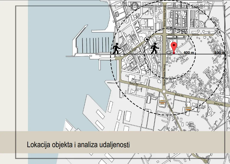 Prodaja, dvosoban stan, 74m², Centar, Bar