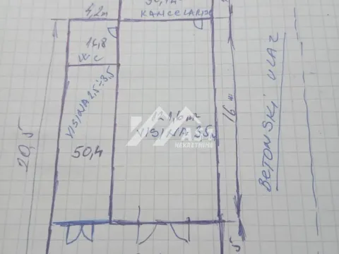 Rent, office space, 250m², Žabalj, Srbija - image 3