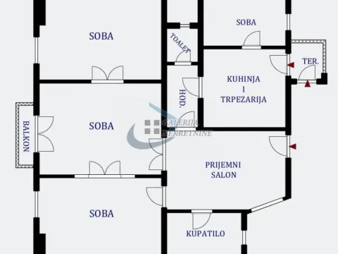 Izdavanje, četvorosoban stan, 104m², Stari Grad, Beograd - image 5