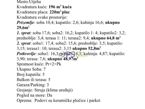 Sale, house, 196m², Bar, Crna Gora - image 9