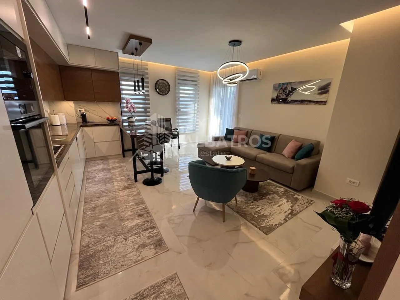 Rent, two bedroom apartment, 70m², Čeluga, Bar