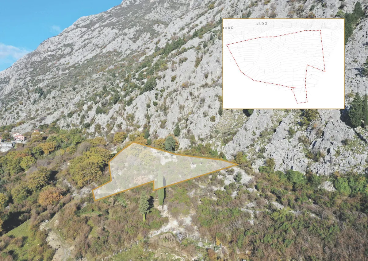 Prodaja, plac, 5000m², Dobrota, Kotor