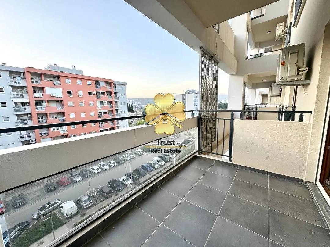 Rent, one bedroom apartment, 50m², Master Kvart, Podgorica