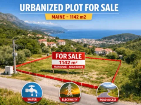 Prodaja, plac, 1142m², Budva, Crna Gora - image 1
