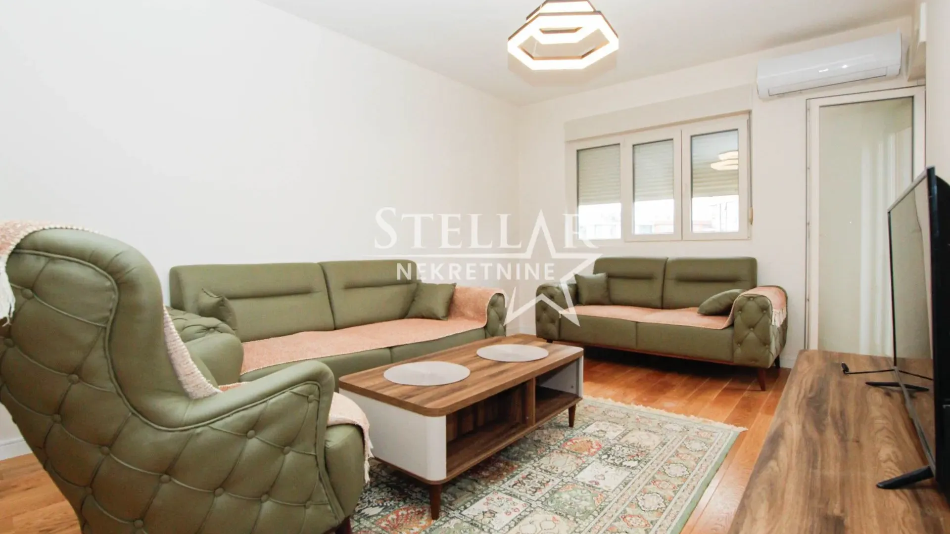 Rent, one bedroom apartment, 49m², Central Point, Podgorica