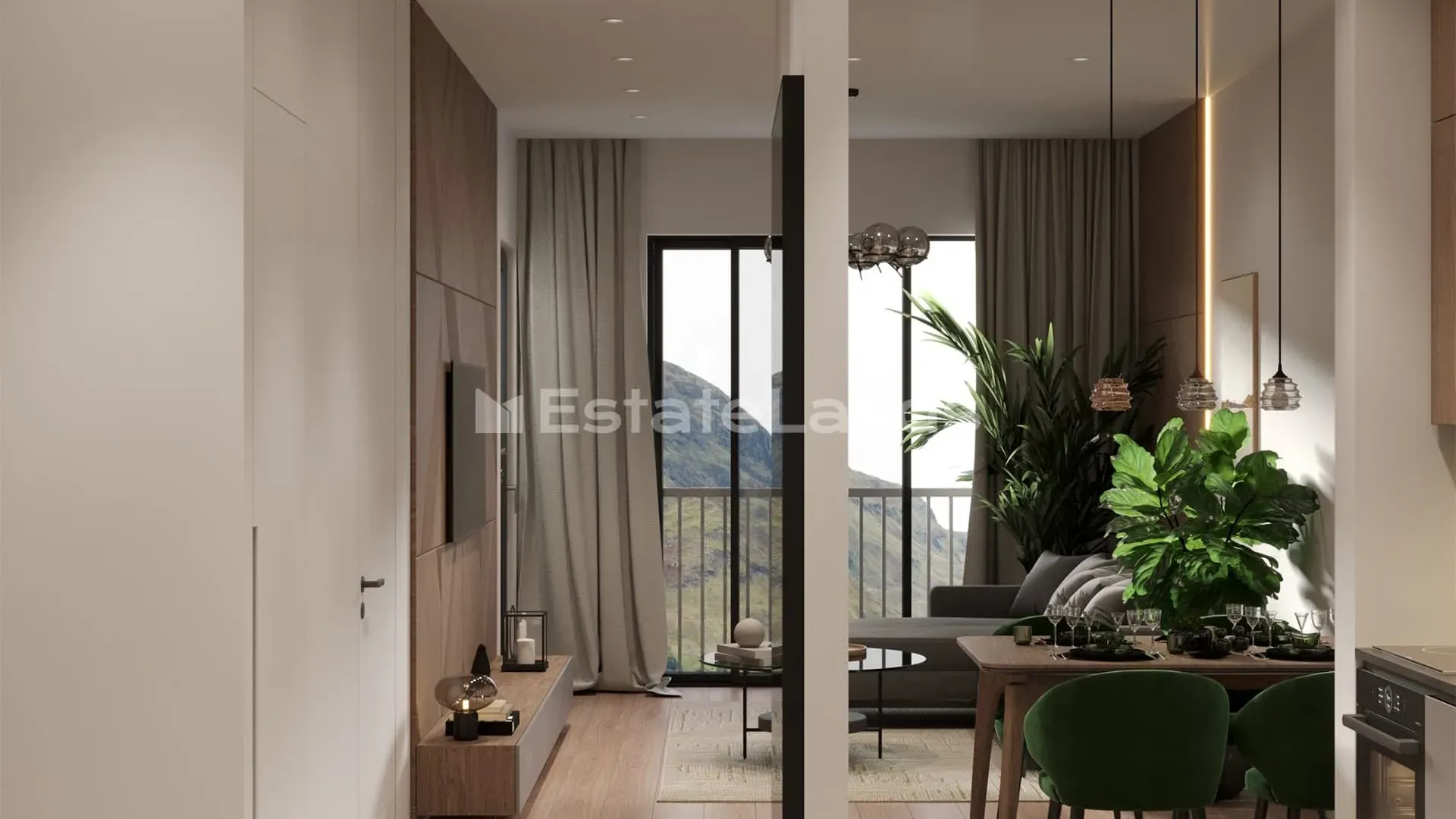 Sale, one bedroom apartment, 51m², Kavač, Kotor