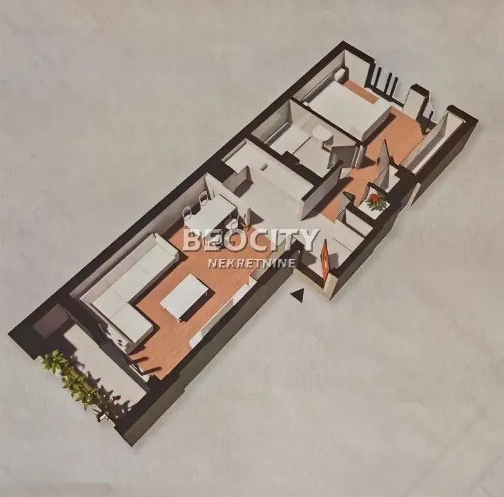 Prodaja, dvosoban stan, 51m², Vukov Spomenik, Zvezdara Sve Podlokacije