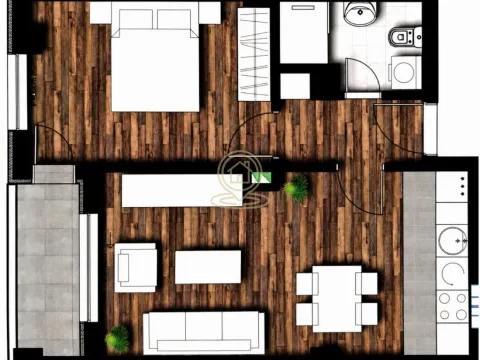 Rent, one bedroom apartment, 47m², Palilula, Niš - image 2