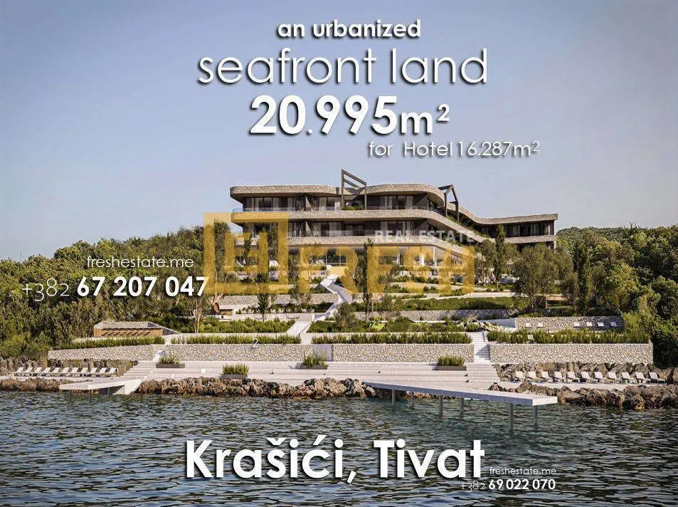 Sale, land lot, 20955m², Tivat, Crna Gora