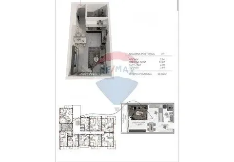 Sale, studio apartment, 32m², Ulcinj, Crna Gora - image 6