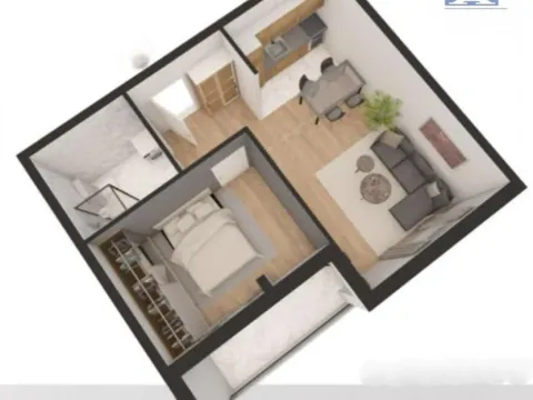 Prodaja, jednosoban stan, 46m², Sremska Kamenica, Petrovaradin