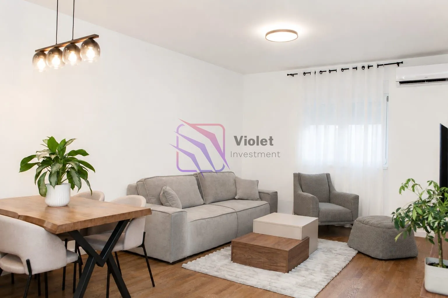 Rent, one bedroom apartment, 47m², Stari Aerodrom, Podgorica