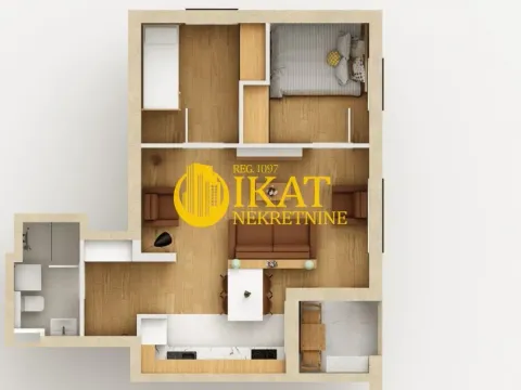 Prodaja, dvosoban stan, 45m², Cvetanova Ćuprija, Zvezdara Sve Podlokacije - image 4