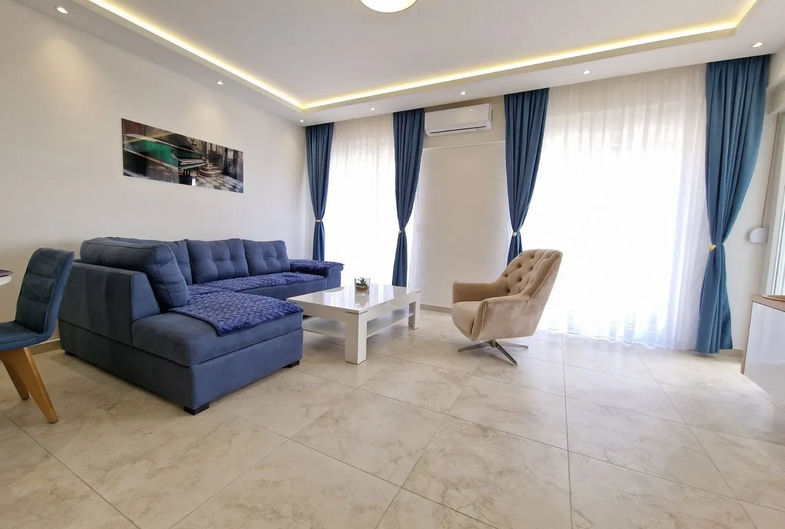 Rent, one bedroom apartment, 47m², Budva, Crna Gora