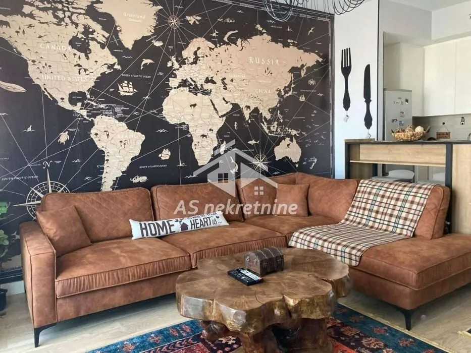 Rent, two bedroom apartment, 60m², Savski Venac, Beograd