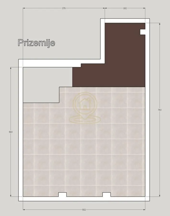 Sale, office space, 140m², Čubura, Beograd