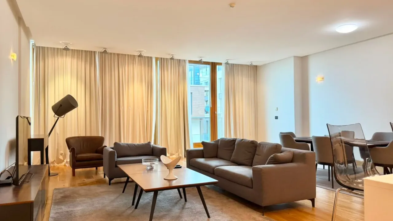 Rent, two bedroom apartment, 126m², Kod Capital Plaze, Podgorica