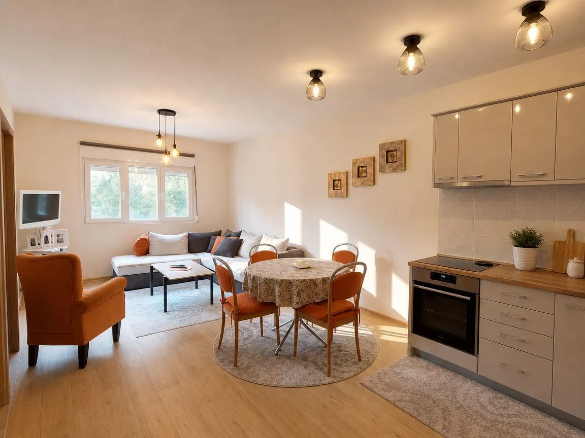 Sale, one bedroom apartment, 43m², Budva, Crna Gora