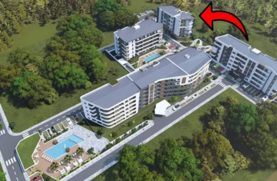 Prodaja, dvosoban stan, 43m², Velika Plaža, Ulcinj