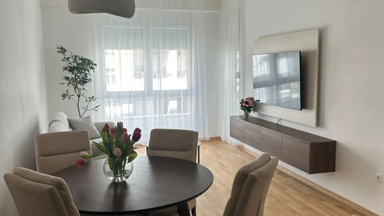 Izdavanje, jednosoban stan, 46m², Zabjelo, Podgorica