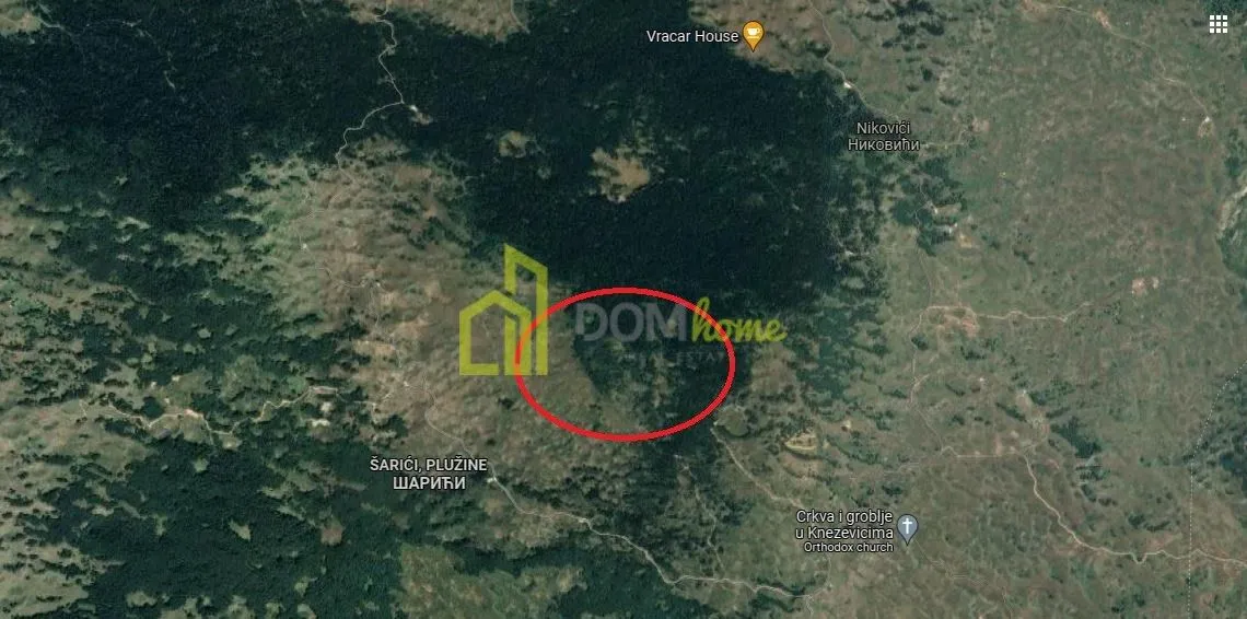 Prodaja, plac, 25441m², Plužine, Crna Gora