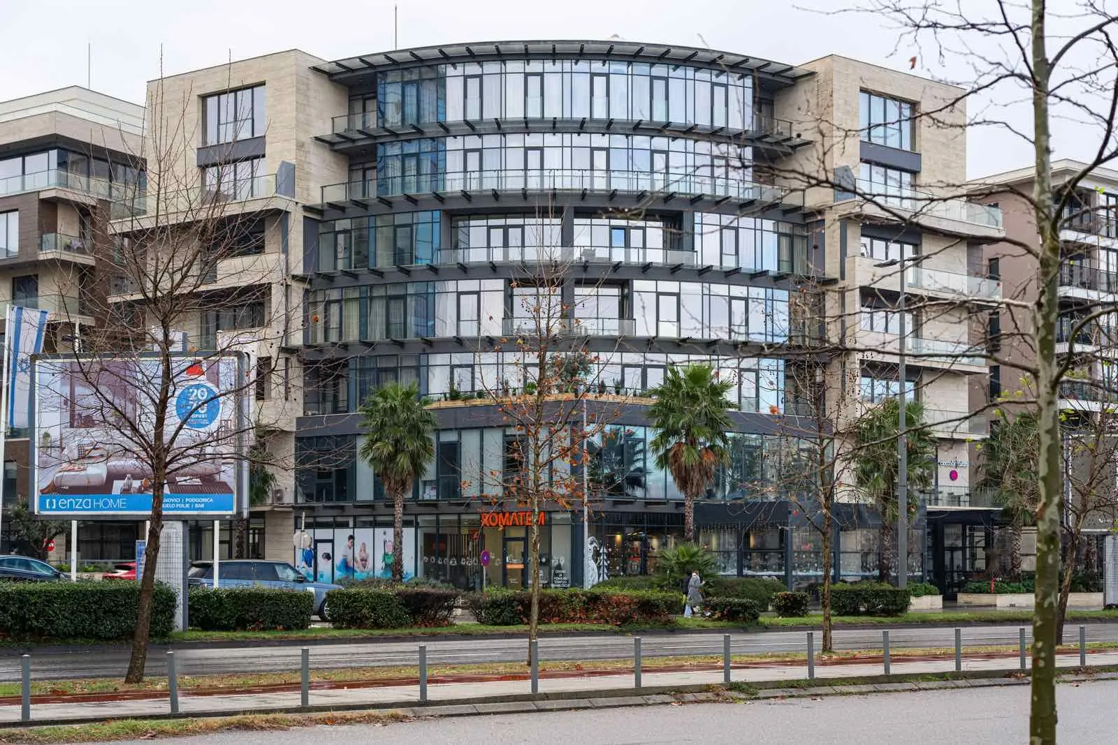 Rent, two bedroom apartment, 86m², Kod Capital Plaze, Podgorica