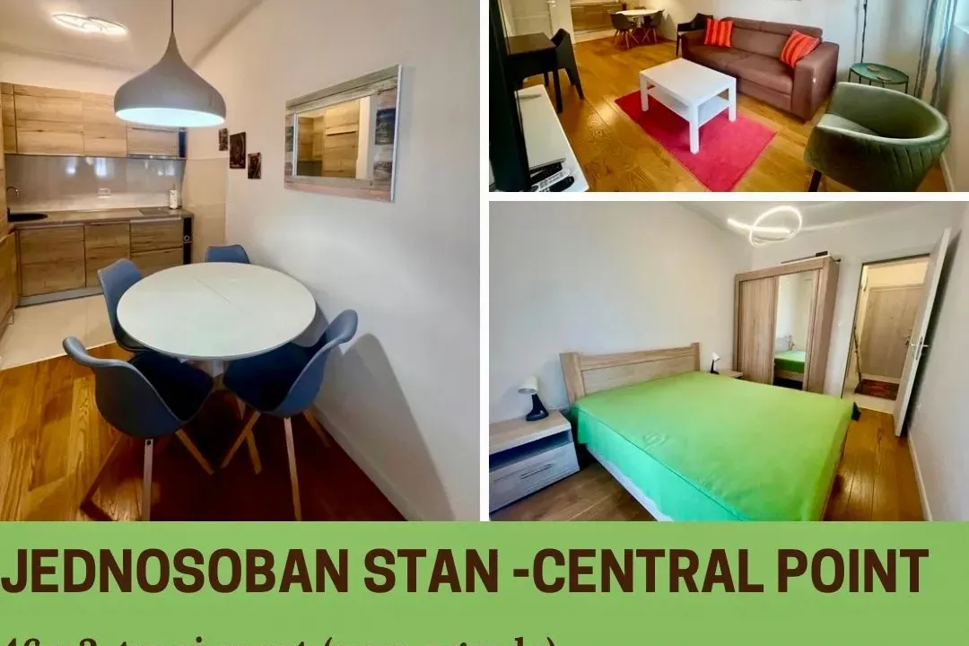 Prodaja, jednosoban stan, 46m², Central Point, Podgorica