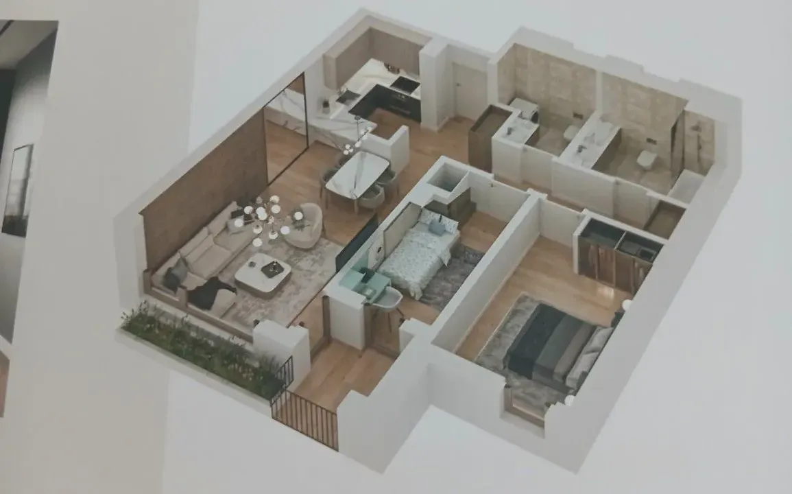 Prodaja, dvosoban stan, 68m², Bezanijska Kosa 1, Bežanijska Kosa Sve Podlokacije